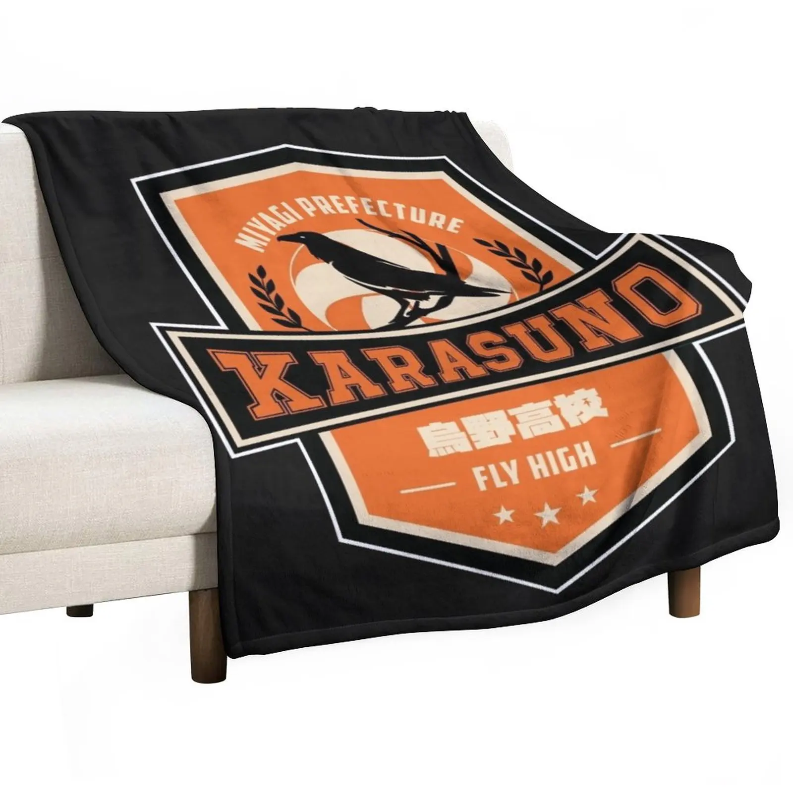 

HAIKYUU: TEAM KARASUNO Throw Blanket Bed covers valentine gift ideas