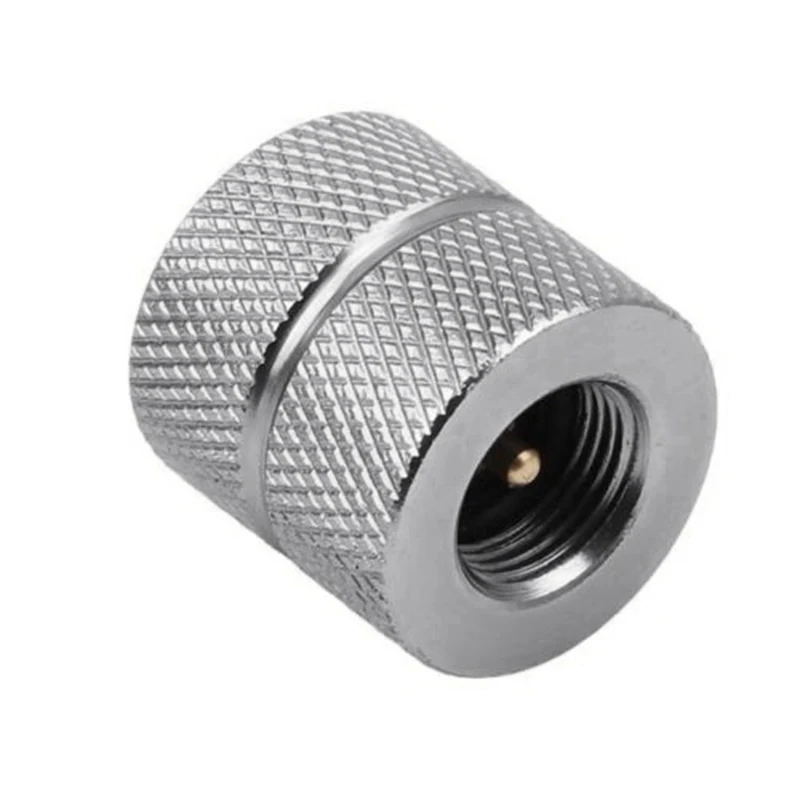 Outdoor Gas Refill Adapter Picnic Adapter Aluminum Alloy Camping Hiking Connector Filling Butane Canister New Practical