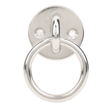 

304 Stainless Steel Circular Door Buckle with Ring Fixed Sandbag Indoor Swing Hanging Hook circular