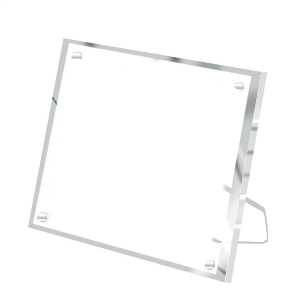 

Clear Acrylic Photo Frame Sizes 6 10 inch Magnetic Closure Sturdy Desktop Display Stand Quick and Easy Picture Swapping