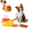 Dog Puzzle Feeder Interactive Pet Food Treat Dispenser Cartoon Duck Design Pet Snack Feeder for Dog Training Mental Enrichment 2