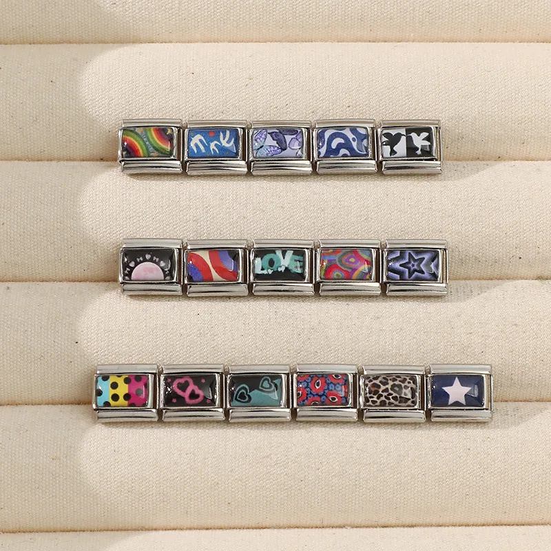 Stainless Steel Jewelry Accessories Link DIY Charm