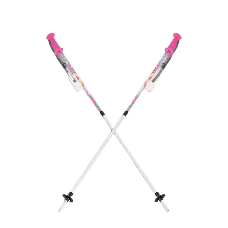 150CM Children's Double Ski Retractable Cane 70-105cm Adjustable Length Ski Pole