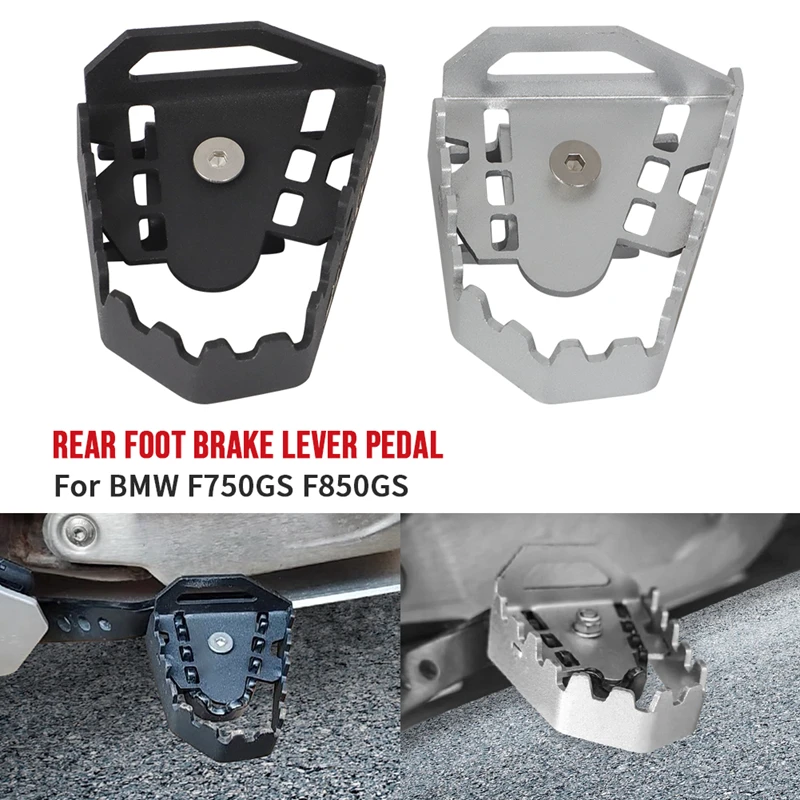 For BMW F750GS F850GS 2018 2019 2020 2021 F750 GS F 850 GS Motorcycle Rear Brake Lever Pedal Extender Foot Peg Enlarge Extension