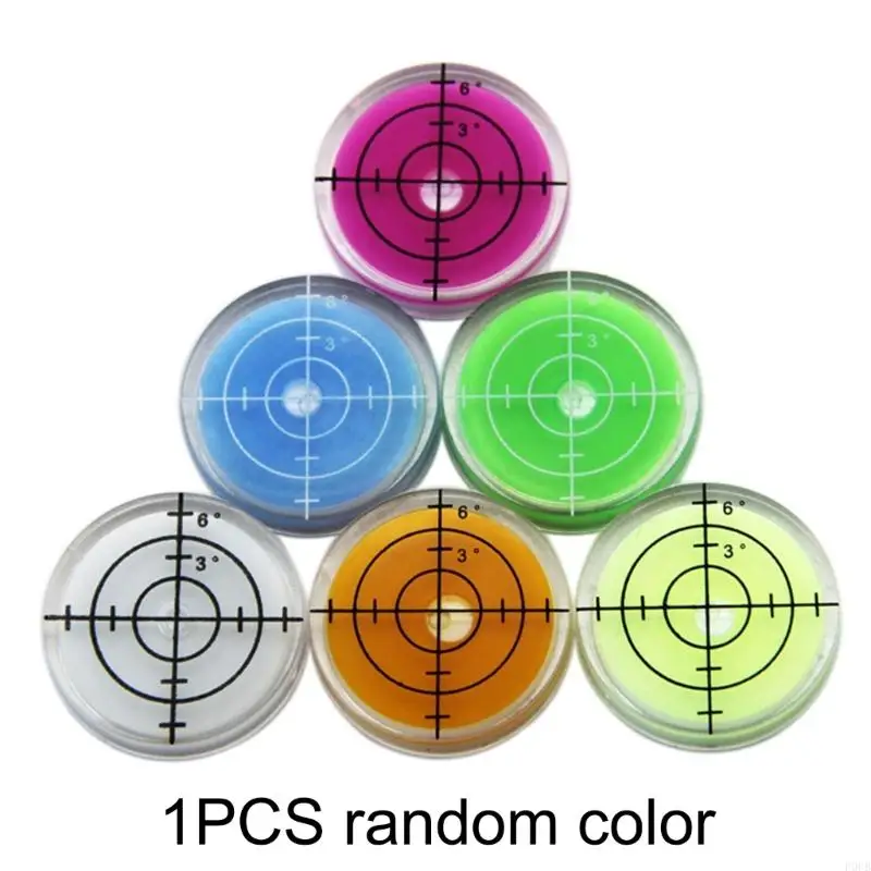 P0UB Golfball Marker Golfs Putting Aid Round Bubble Levels High Reader