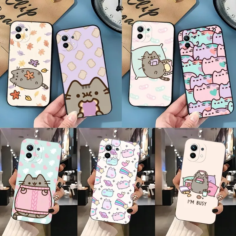 New Pusheen Students Pencil Cases Without Compartments Cartoon