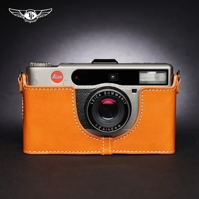 Custodia Protettiva Per Fotocamera In Vera Pelle Di Vacchetta Per Fotocamera Da Lavoro Manuale Per Leica Minilux 40 Mm Custodia Protettiva Per Custodi