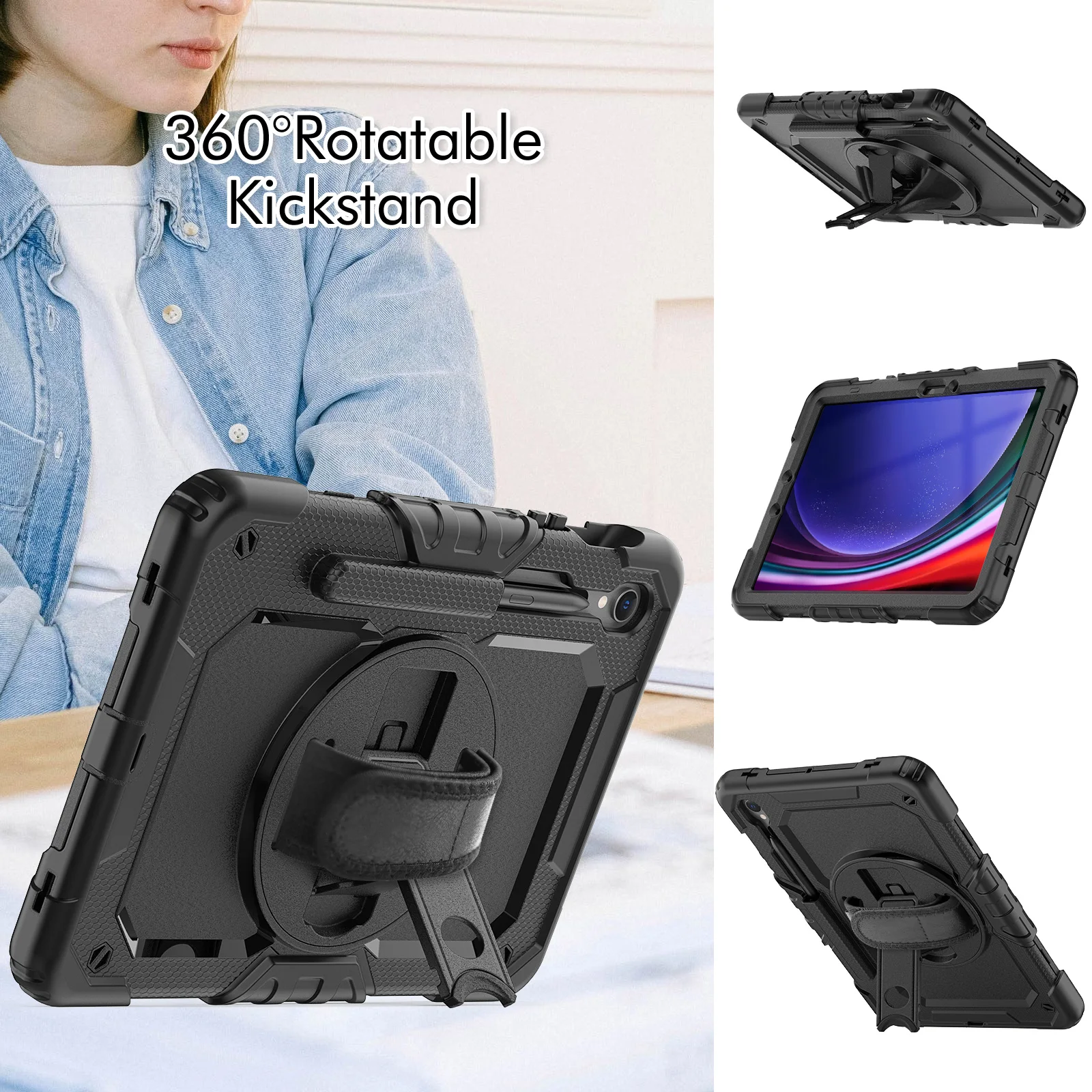 Premium Stand Cover for Tablets - Fits 11-Inch Models