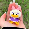 Disney Anime Princess Building Blocks Stitch Mickey Mouse mini Action toy Figures Blocks Toys Bricks Assemble Toys Kids Gifts 3