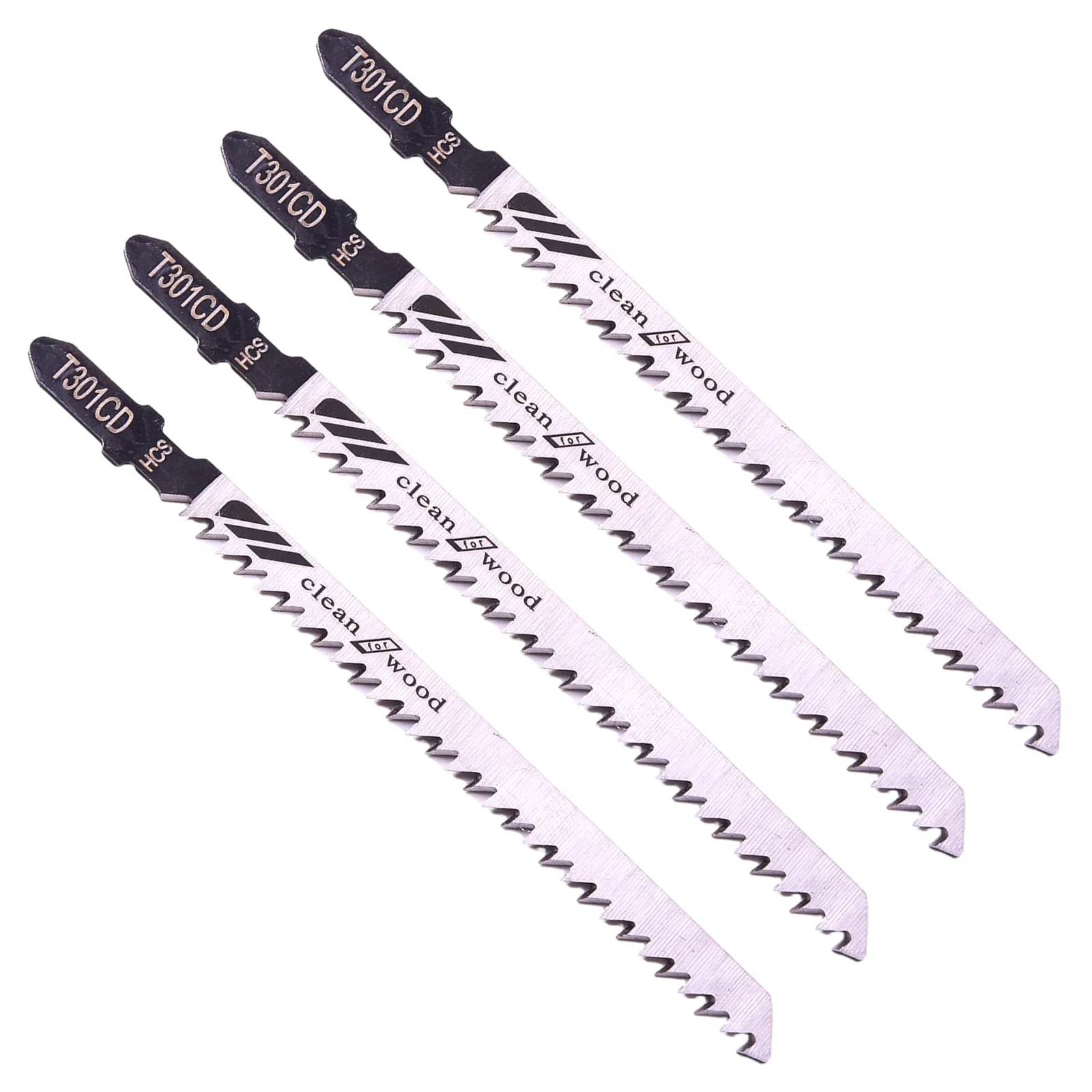 T301CD Jigsaw Blade Set High Carbon Steel Reciprocating Saw Blade jig saw blades reciprocating saw blades For Sheet Panels Wood Plastic Metal Cutting Woodworking 5Pcs