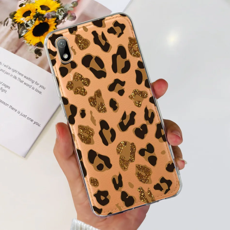 Elegant Printed Soft Silicone Clear TPU Slim Back Case