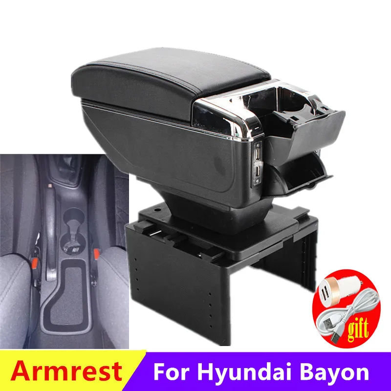 For-Hyundai-Bayon-Armrest-Box-For-Hyundai-Bayon-Car-Armrest-Central ...