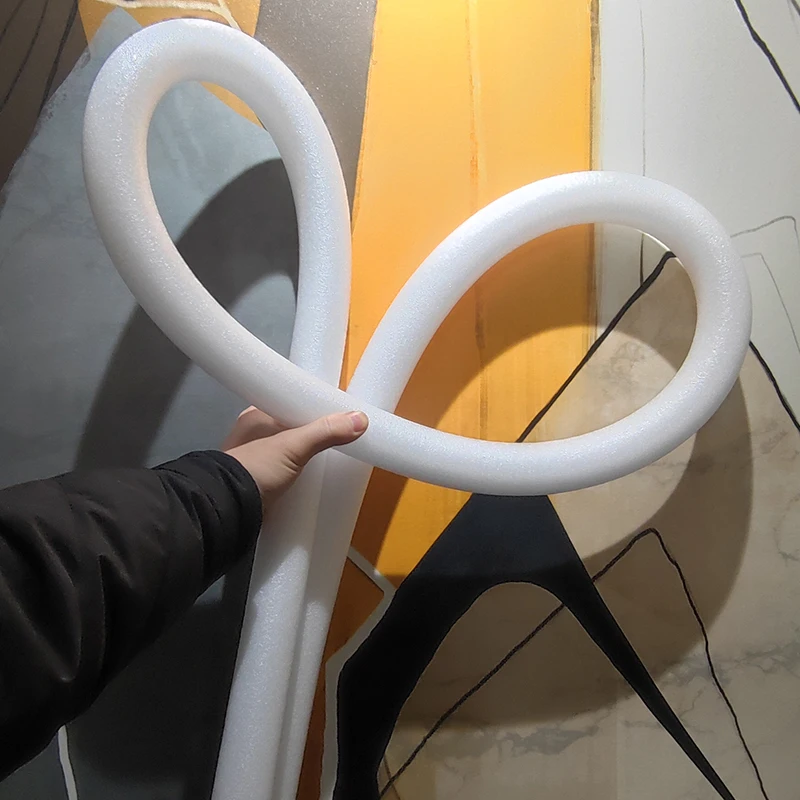 200 cm Länge, 4 cm/5 cm Durchmesser Schaumstoffstäbe für Bogen, künstliche Blumenarrangements, Schaumstoffdekoration, vielseitig einsetzbar, zufällige DIY-Größen – Detail 13