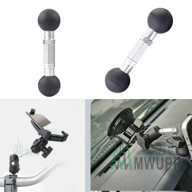 Supporto A Sfera RAM Per Moto E Bici - Adattatore Da 1 Pollice Per GPS E Smartphone - Foto 3