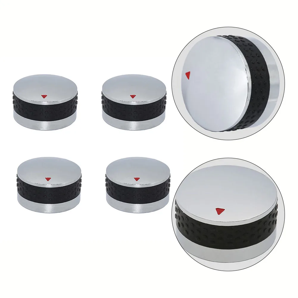 4pcs Grill Control Knob BBQ Gas Stove Switch Knob 58mm/50mm Replacement Parts Barbecue Outdoor Garden Tool Accessories Set gas stove control knobs
