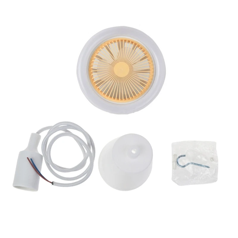 

20CC Hanging Fan Lamp AC 85V-265V E27 LED Light 30W Ceiling Fan 3-Gear Adjustable