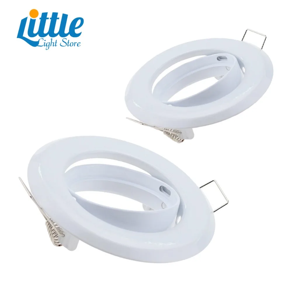 

LED Ceiling Light Spotlight Fixture GU10 MR16 Recessed 5PCS/10PCS Lampholder Downlight Fitting Adjustable Frame Housing Fixed