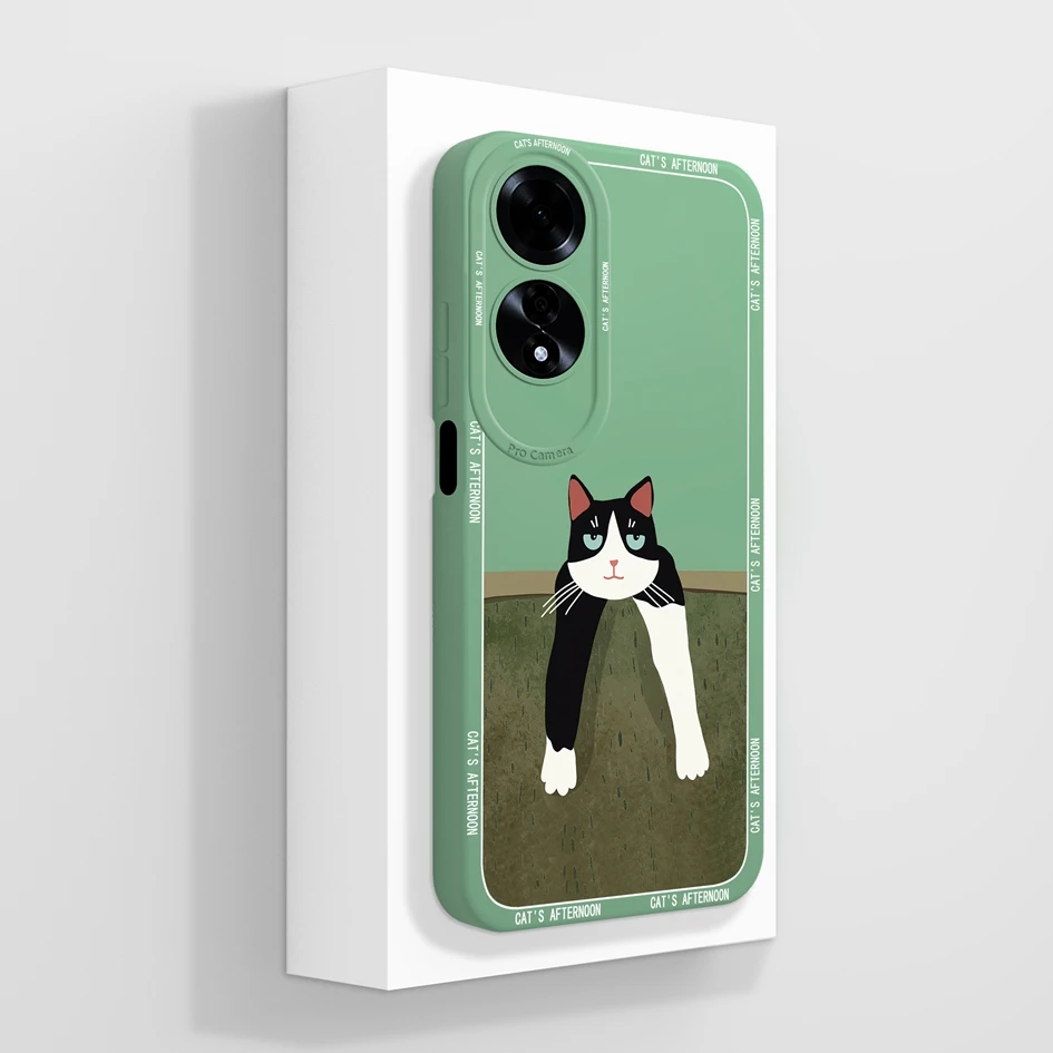 Fashionable Coloured Drawing Phone Case - Soft Silicone Anti-Drop Protective Shell