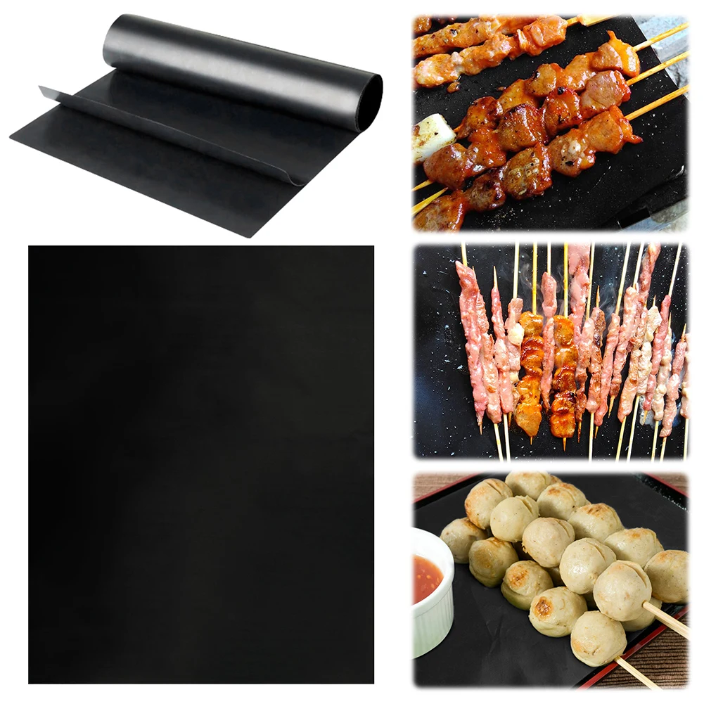 BBQ grill mat 1-10PCs reusable for party grill