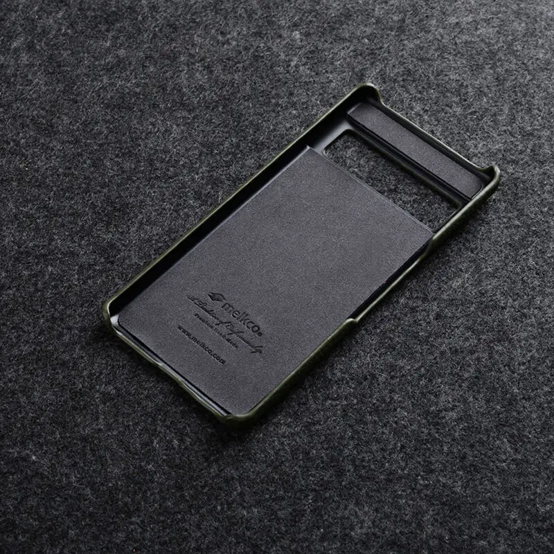 Melkco Premium Handmade Real Leather Phone Cover - Half-Wrapped Cowhide Design