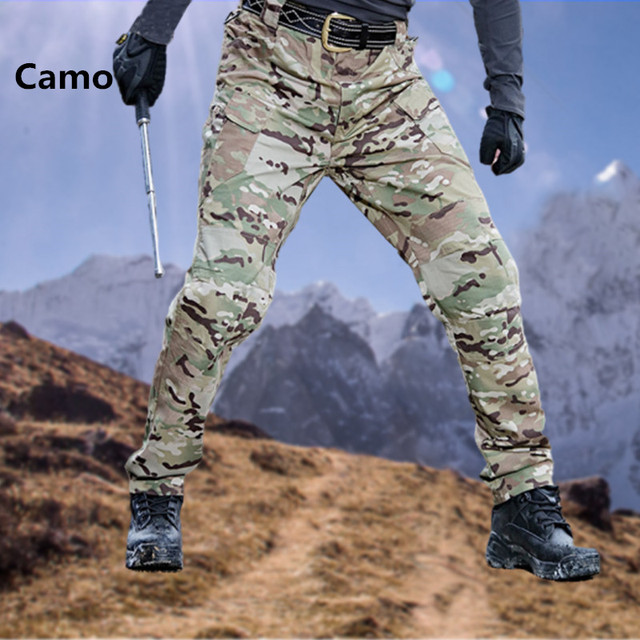 New City Military Tactical Pants Men SWAT Combat Army Trousers Many Pockets Waterproof Wear Resistant Casual Cargo Pants