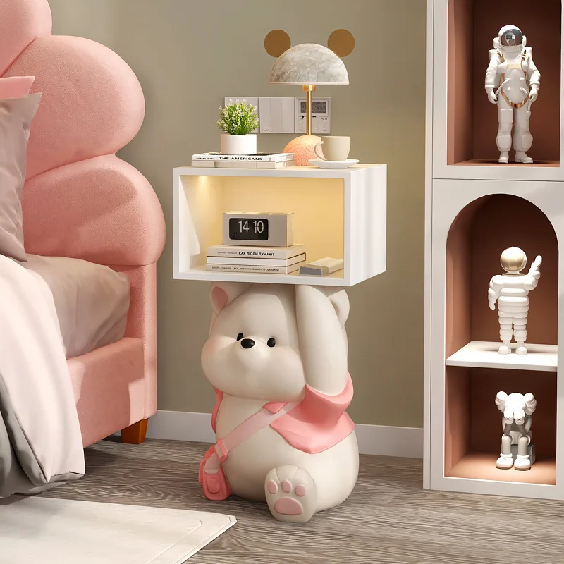 Kids Bedside Table Cabinet Nightstand Furniture Nightstands Night Tables Children Bed Side Desk Mesilla De Noche Designer Mini