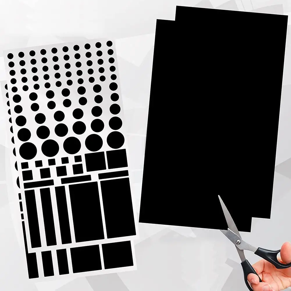 LED Blocker Aufkleber dimmen eine störende LED am Fernseher