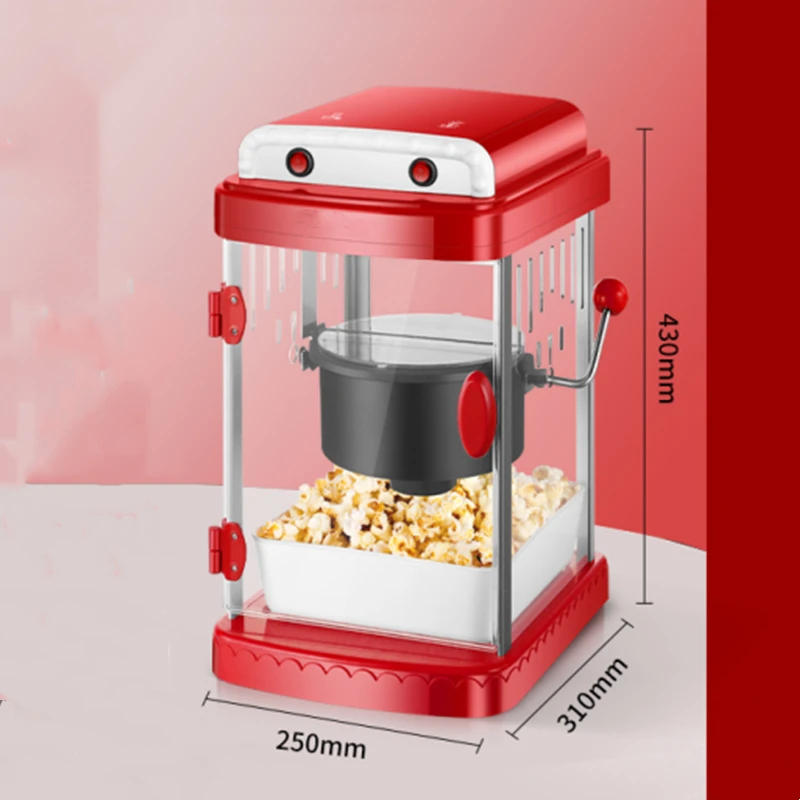Popcorn Machine Commercial Household Automatic Electric Popcorn Machine Children's Small Mini Stall
