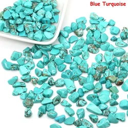 Natural Crystal Healing Stones for Home Decor & DIY Crafts (Blue Turquoise)