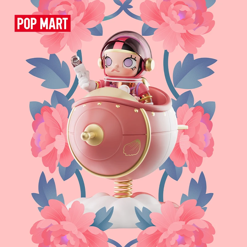 POP MART MEGA SPACE MOLLY 100% Blooming-Peony Limited