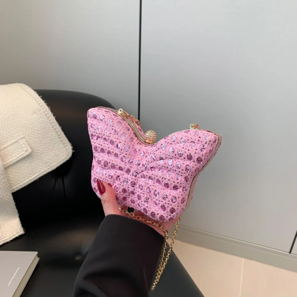 

Sequin Shoulder Bag Hot Sale Trendy Mini Underarm Bag Casual Messenger Bag Daily Life