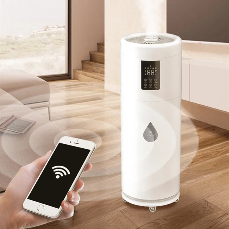 100-240V Humidifiers for Large Room Wholehouse Humidifier 2000 sq.ft.Honovos 17L/4.5Gal Ultrasonic Cool Mist Large Humidifier 2