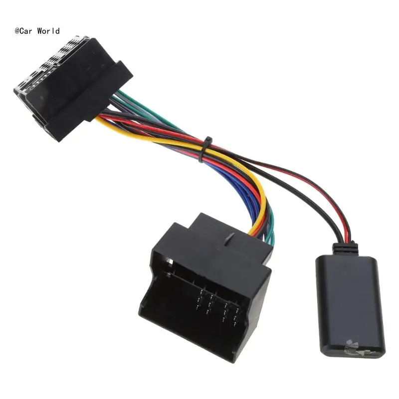 

6XDB Car Wireless Cable Music Auxiliary Adapter Connector Microphone For E60 E61 E63 E64 E65 E66 E81 E87 E70 E90 E91 E92 E93