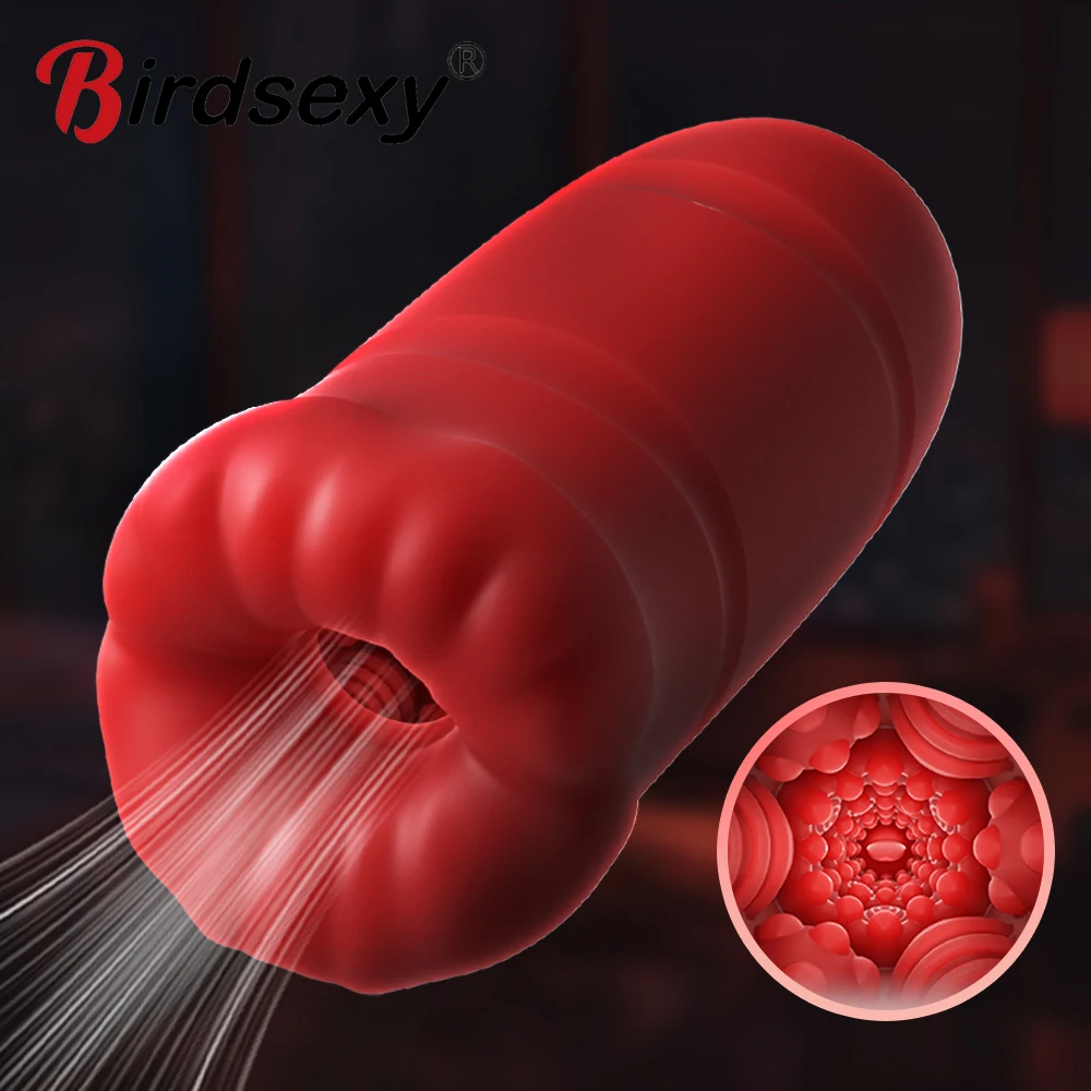 Masturbator Cup Vibration Automatic Male Blowjob Real Vagina Pocket Pussy Vibrating Bullet Penis Oral Adults Sex Toys For Man male masturbator,male masturbator cup,male masturbation aid