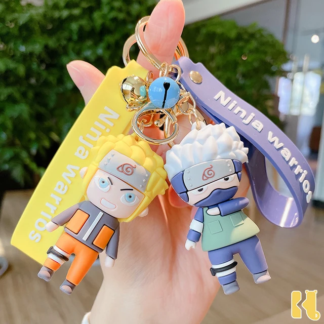 Naruto PVC Naruto Key Chain Cartoon Boy Figure Anime Key Ring Key Holder  Kids Toy Pendant Keychain Jewelry Bag Accessories - AliExpress