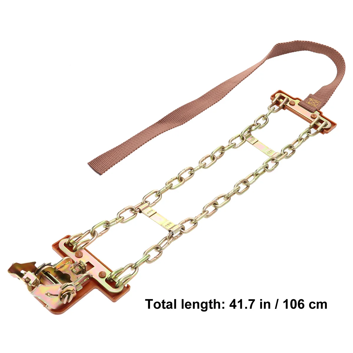 Car Snow Chain Steel Security Chain Anti-skid Emergency Tire for Tire Width 205-225mm