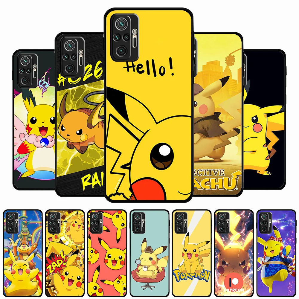 Custodia Morbida Per Iphone X Xs Xr 7 8 11 13 14 Mini Pro Max Plus Al-64 Super Pikachu