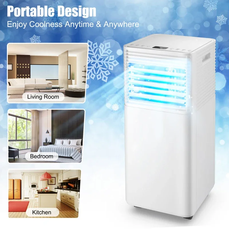 Mini Smart 9000 BTU Portable Air Conditioner For 350 Square Feet With Remote Included 2