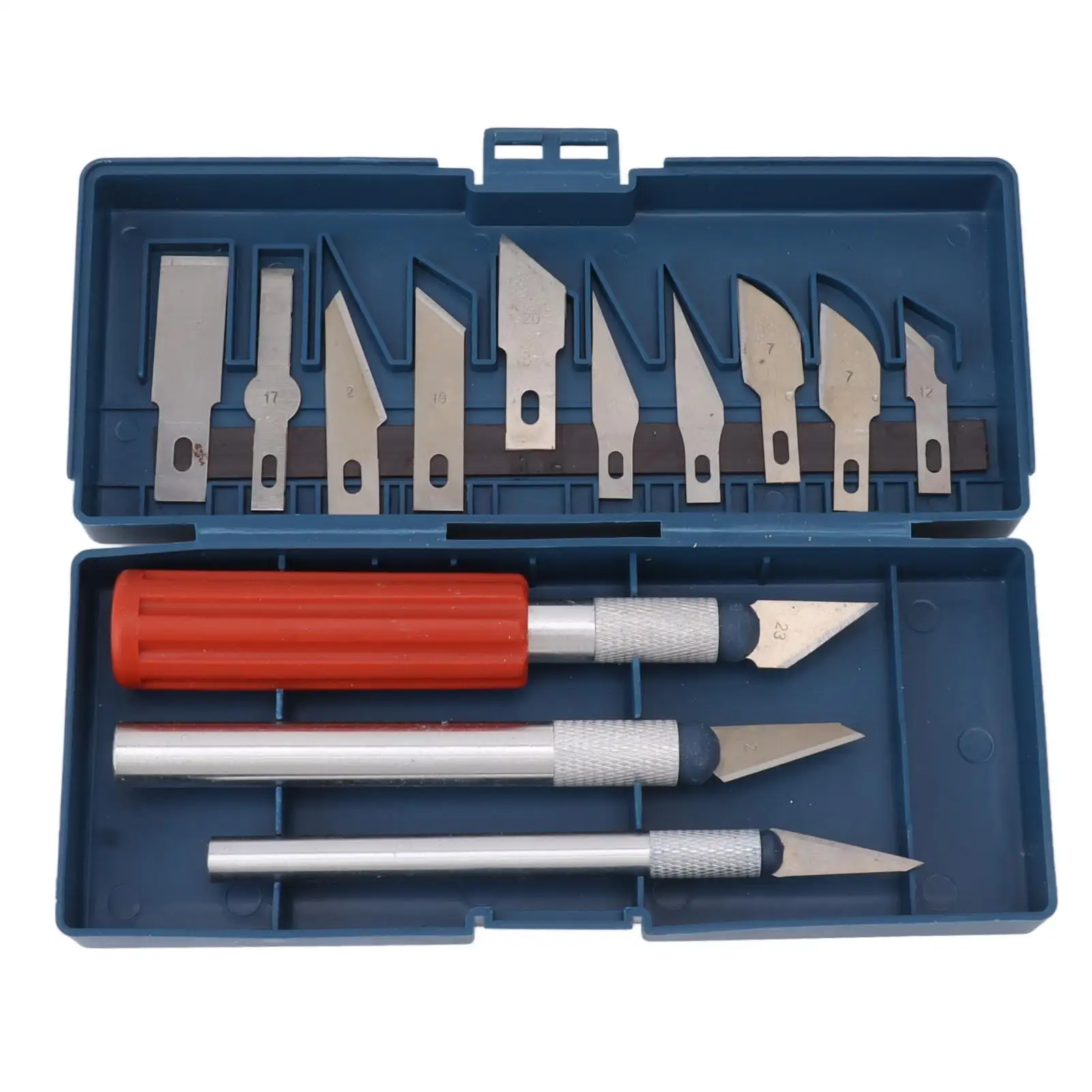 Wood Carving Tool Set Comfortable Handle Removable Steel Head Hand Carving Chisel Set Simple Clean for indoor Outdoor