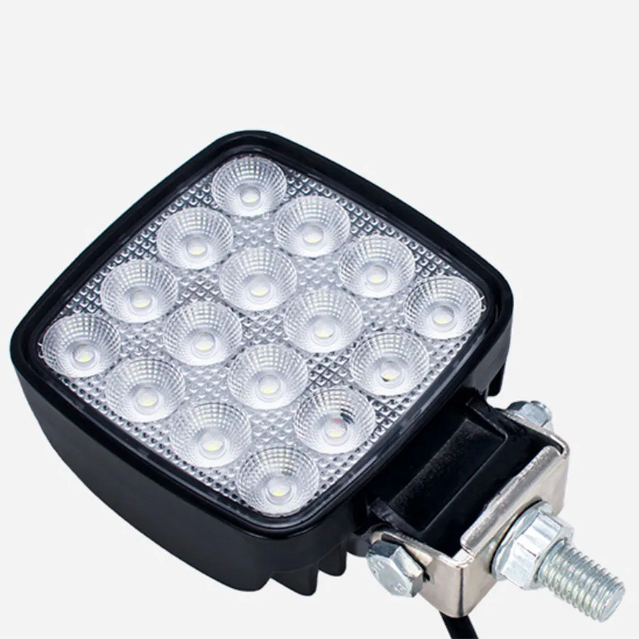 초고휘도 3.94인치 LED 플러드 작업등/후진등 (트럭, 굴삭기, 지게차, 트랙터, 중장비용) 12-80V DC