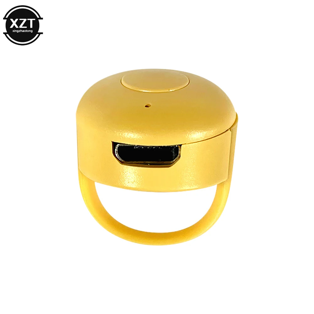 Bluetooth compatible mobile phone remote control ring fingertip Douyin short video flip browsing device video controller