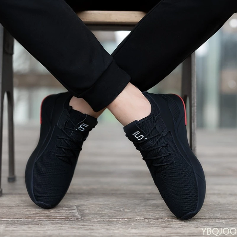 حجم كبير الخريف أزياء جديدة البند تنفس عارضة أحذية رجالية مريحة تنوعا خفيفة الوزن شقة أحذية رياضية للرجال