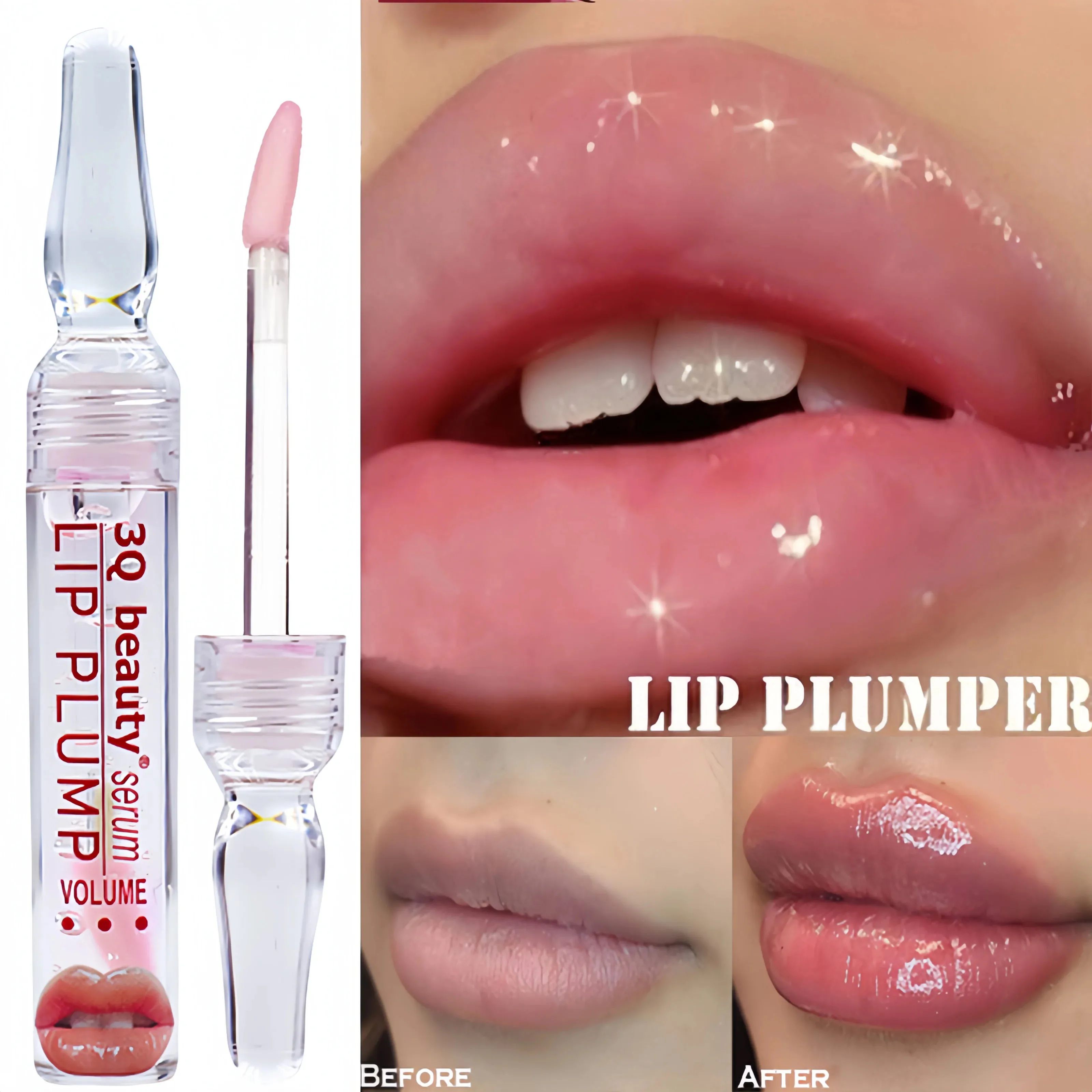 Instant Lip Enhancer Plumper Oil Increase Lip Elasticity Extreme Volumising Lip Gloss Serum Sexy Lip Moisturizing Care Cosmetics