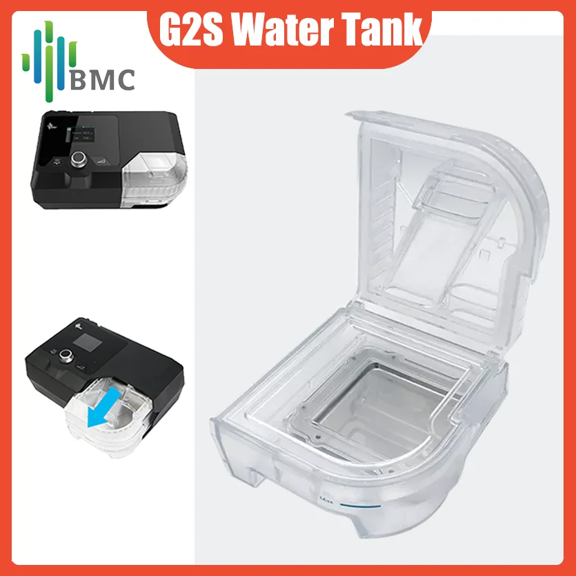 BMC CPAP Water Tank Accessories GI/GII/G2S series Water Tank for CPAP Machine and BiPAP Heating Water Temperatur Humidifying Air 5