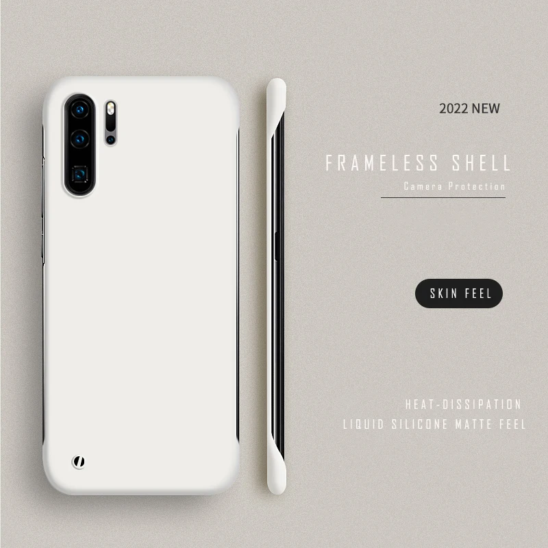 Ultradünne, schlanke, harte, rahmenlose PC-Hülle für Huawei Honor 10 8X 9X 10i 20e 30i 20 Lite 30 50 60 Pro Matte Cover-Hüllen_voghion.com