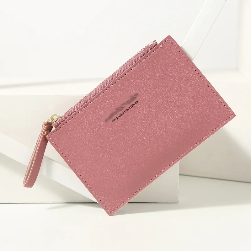 business portfolio bag Mini Business Portfolio Men Credit Card Design Pu Girl Lady Women's