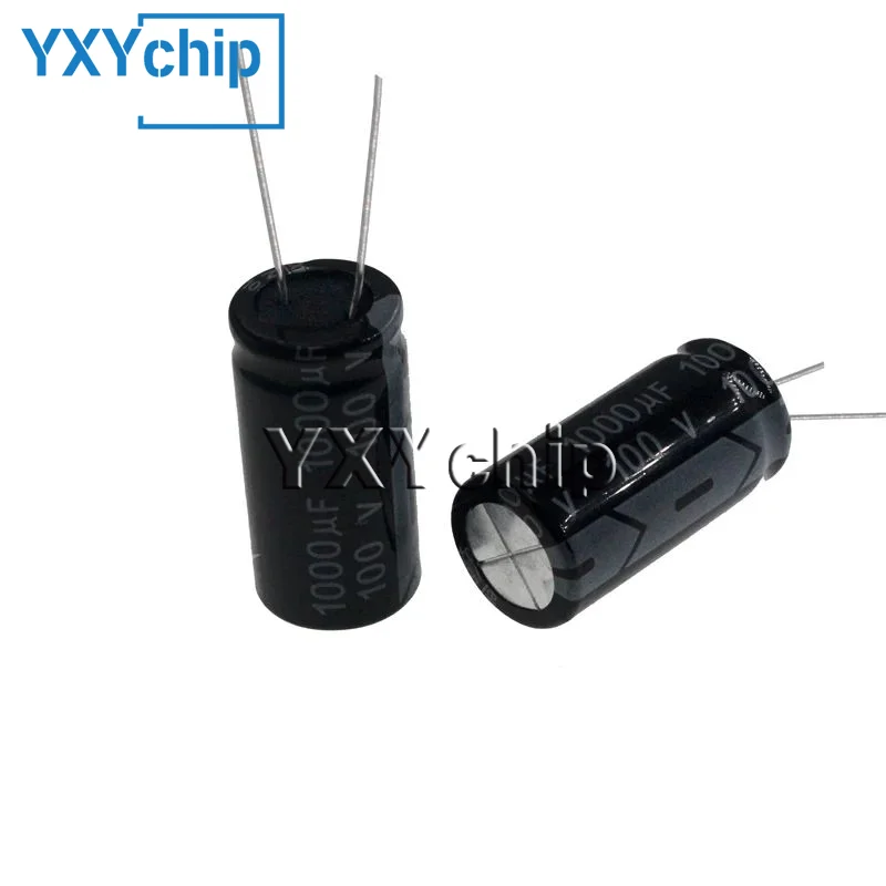 

Алюминиевый электролитический конденсатор 1000uF 100V 1000MFD 100WV, радиальный 1000mf100v 1000uf100v 100v1000mf 100v1000uf, 2 шт.