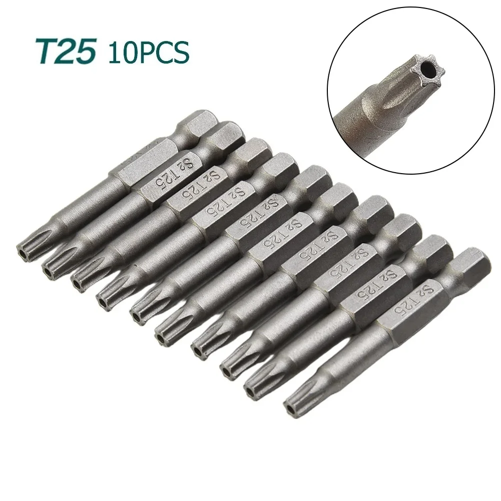 

10/8/5/1pcs Hollow Plum Blossom Extended S-2 Bit Hexagon Handle Screwdriver Bit Screwdriver Tool Set