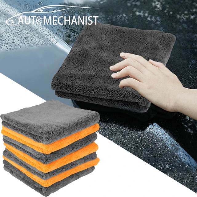 DetailingKing 1200GSM Microfiber Twist Drying Towel Professional Super Soft  Car Cleaning Drying Cloth Towels For Auto Detailing - AliExpress