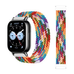 Braided Solo Loop Sport Strap for Smartwatch - 22mm Replaceable Bracelet Strap (Multicolor)